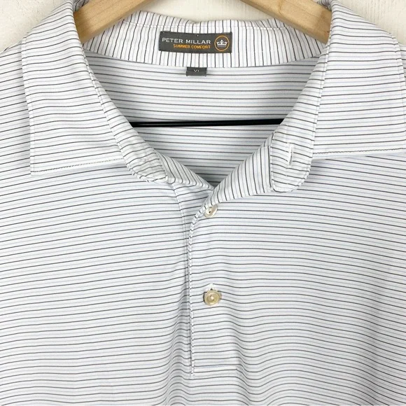 Peter Millar Shirt Mens XL Summer Comfort Performance Golf Polo - Picture 5 of 13